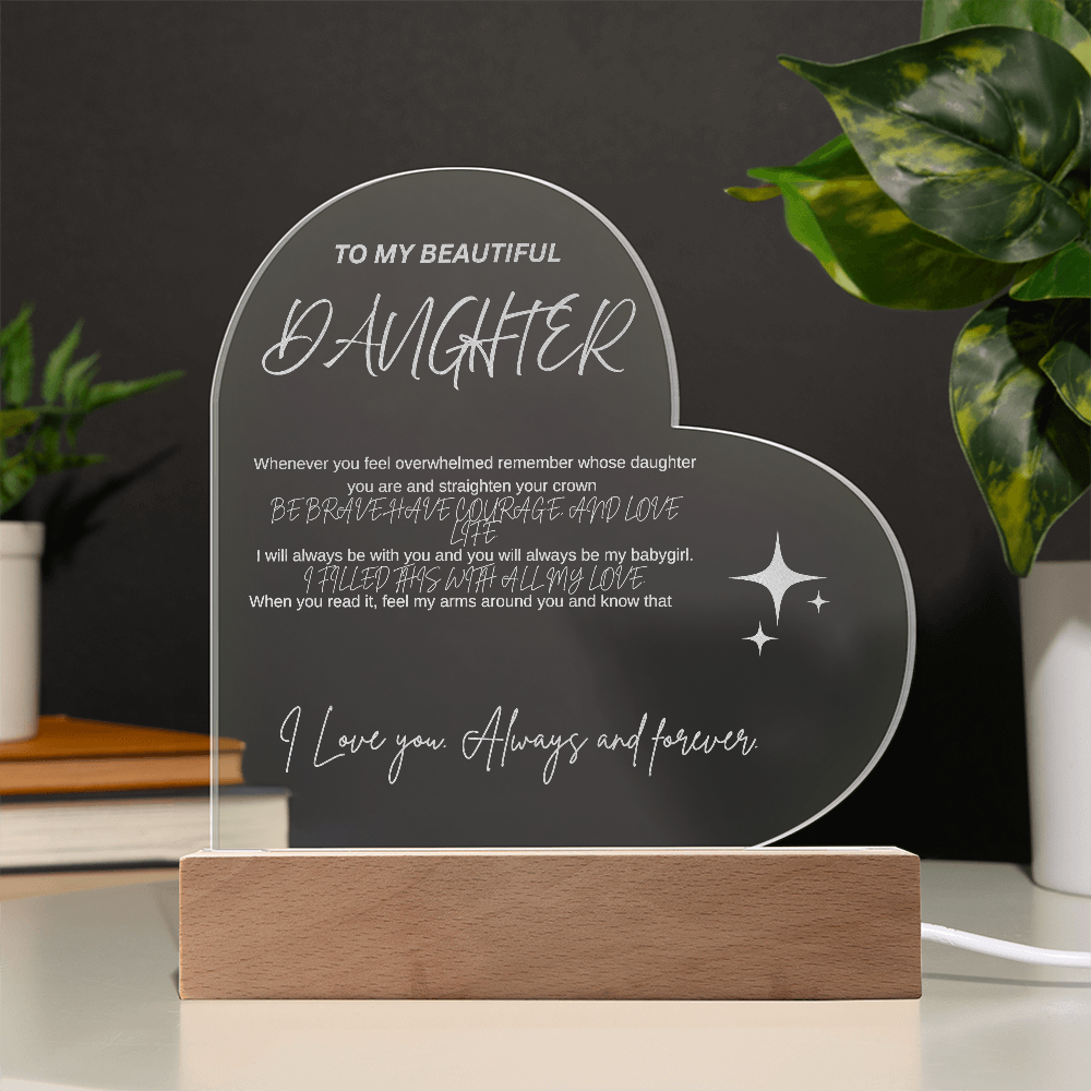 To my daughter/forever love