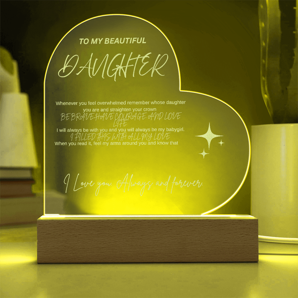 To my daughter/forever love