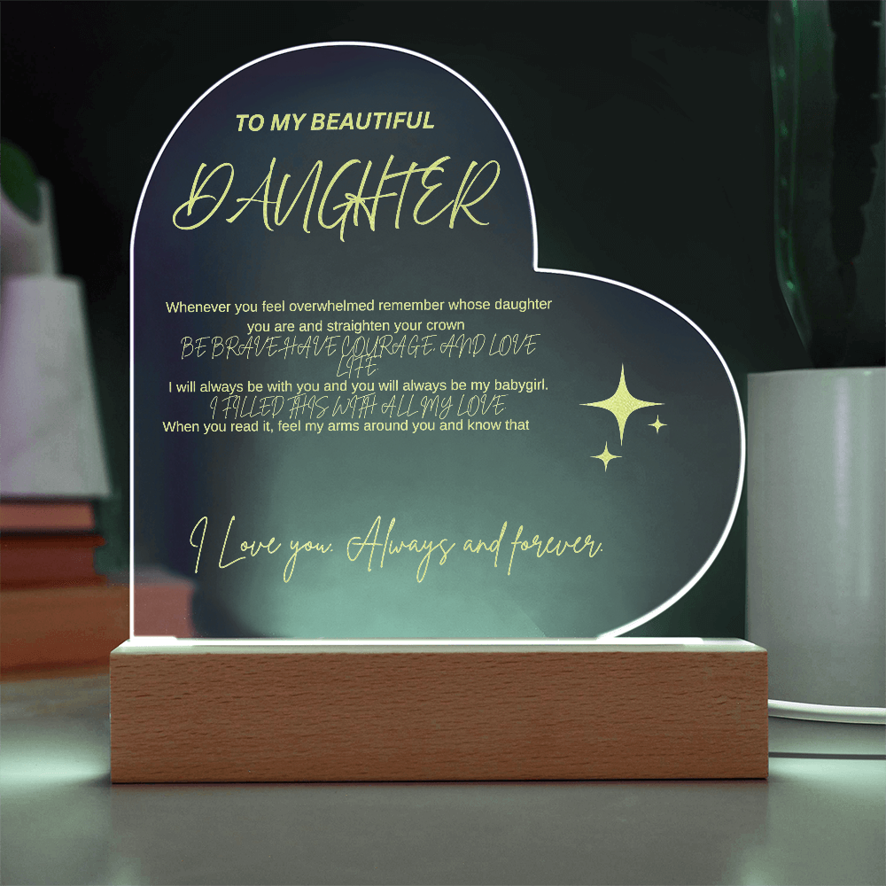 To my daughter/forever love