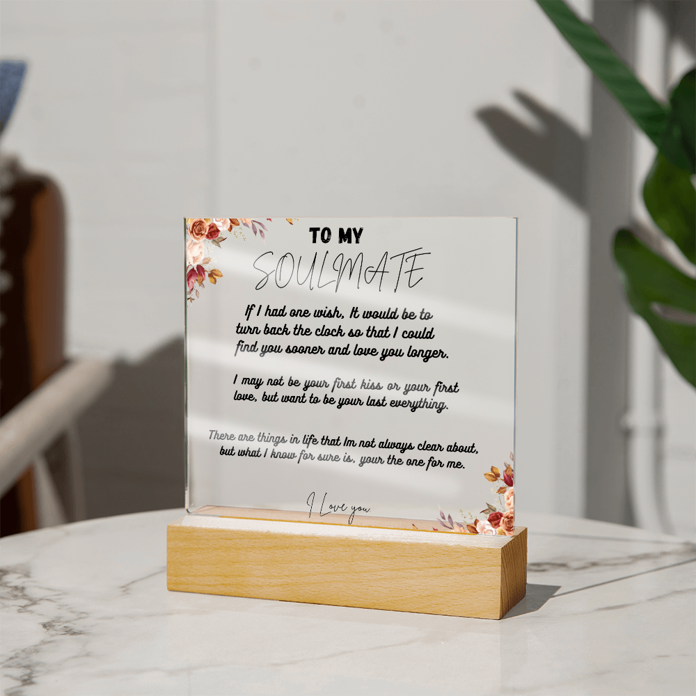 TO MY SOULMATE