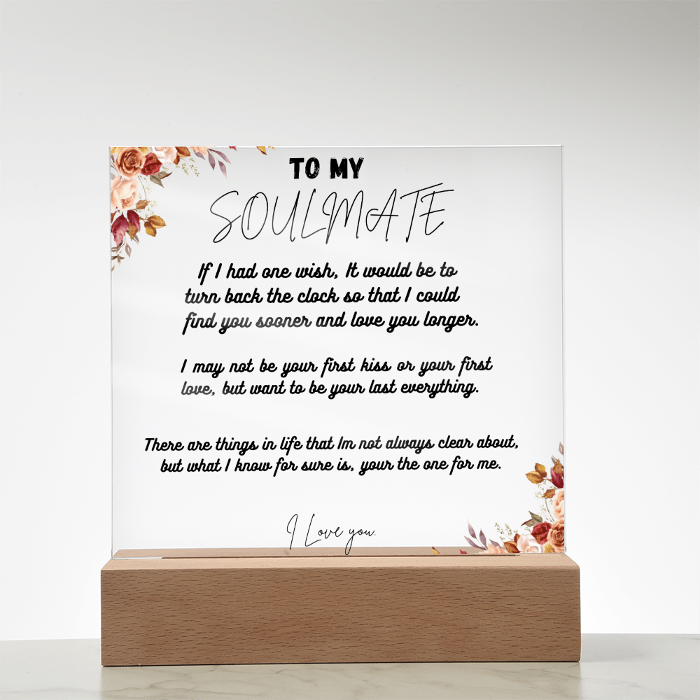 TO MY SOULMATE