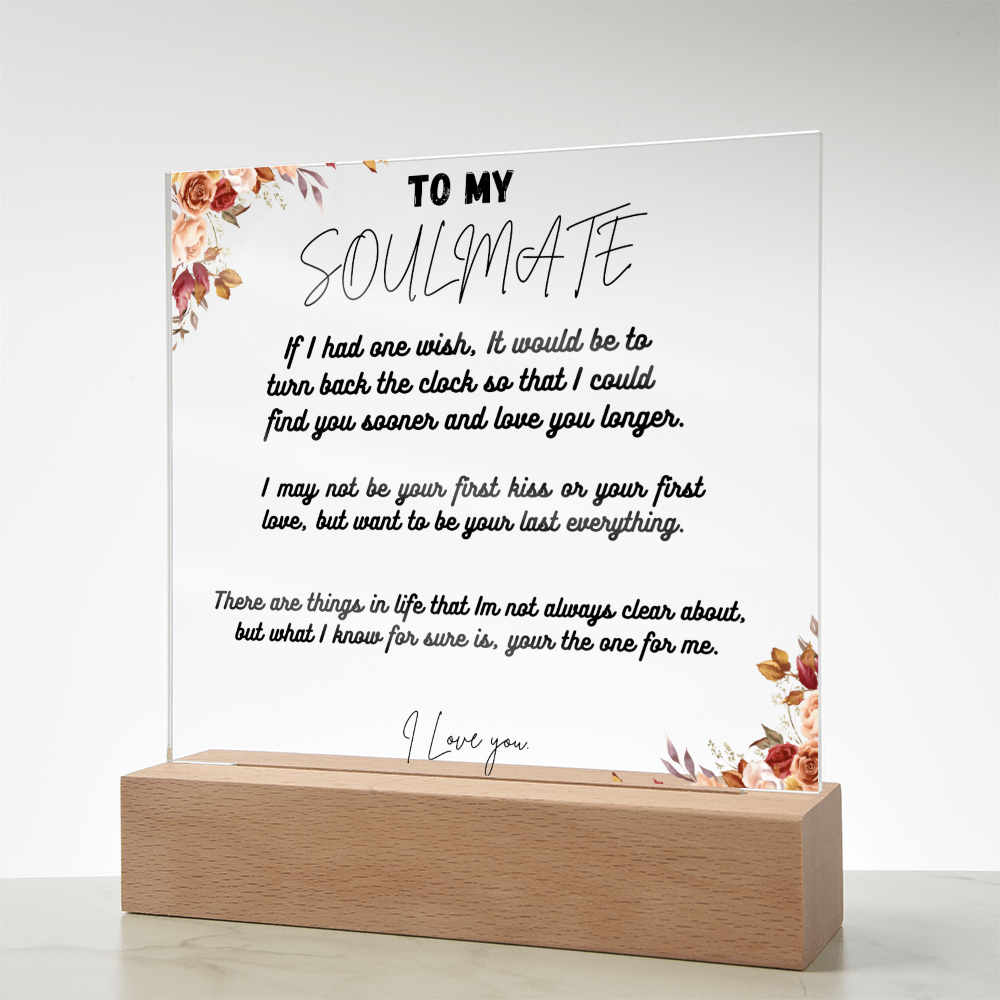 TO MY SOULMATE