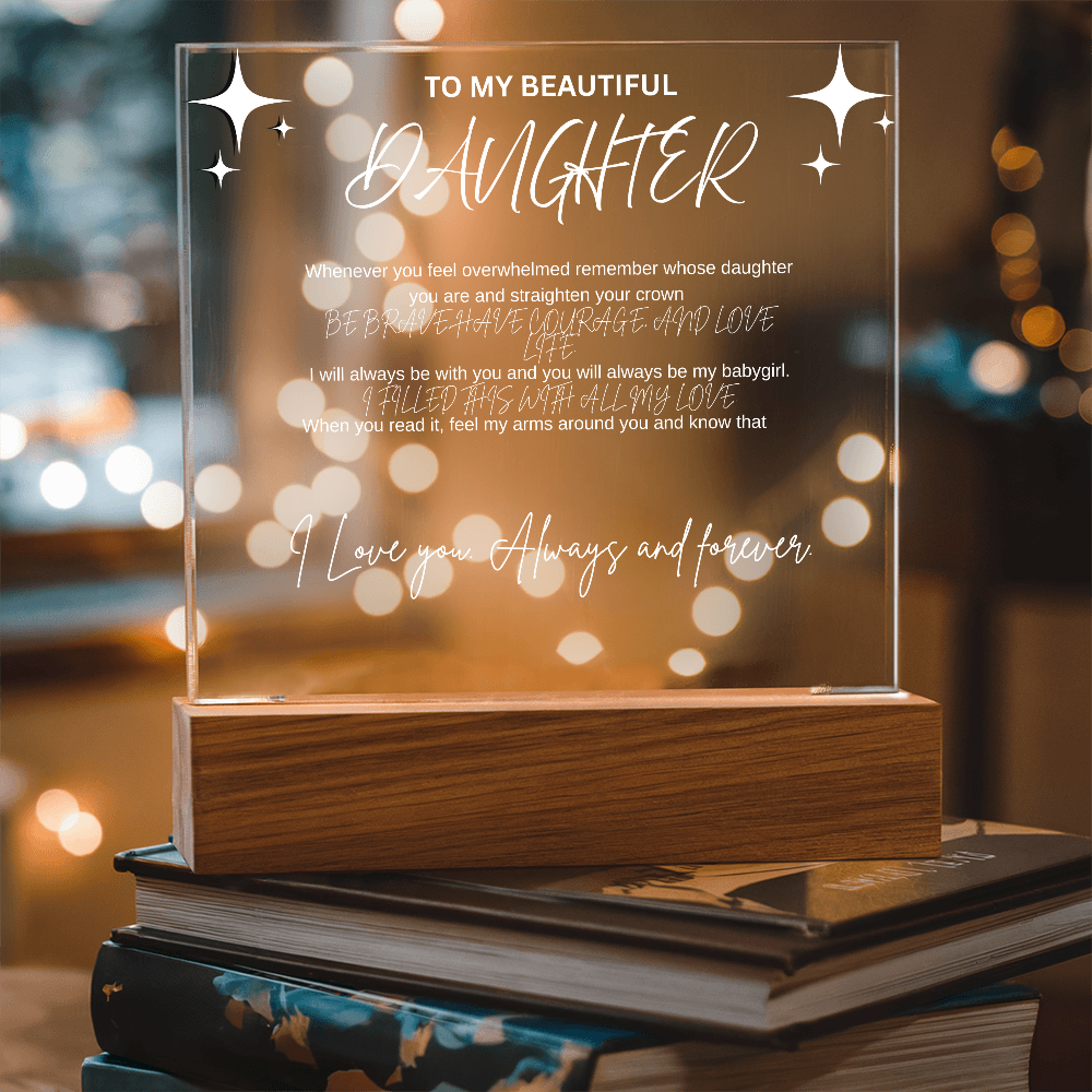 To my daughter/Brightest Chapter