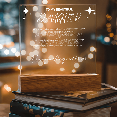 To my daughter/Brightest Chapter