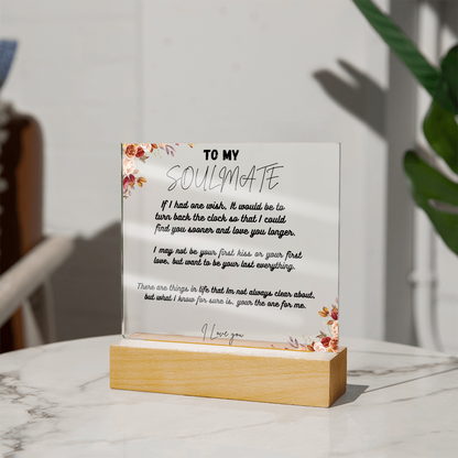TO MY SOULMATE