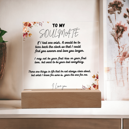 TO MY SOULMATE
