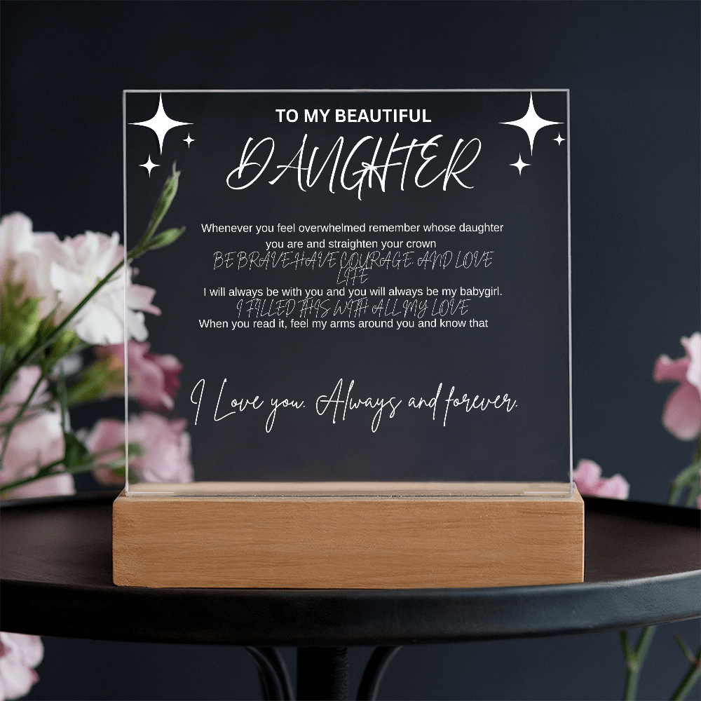 To my daughter/Brightest Chapter